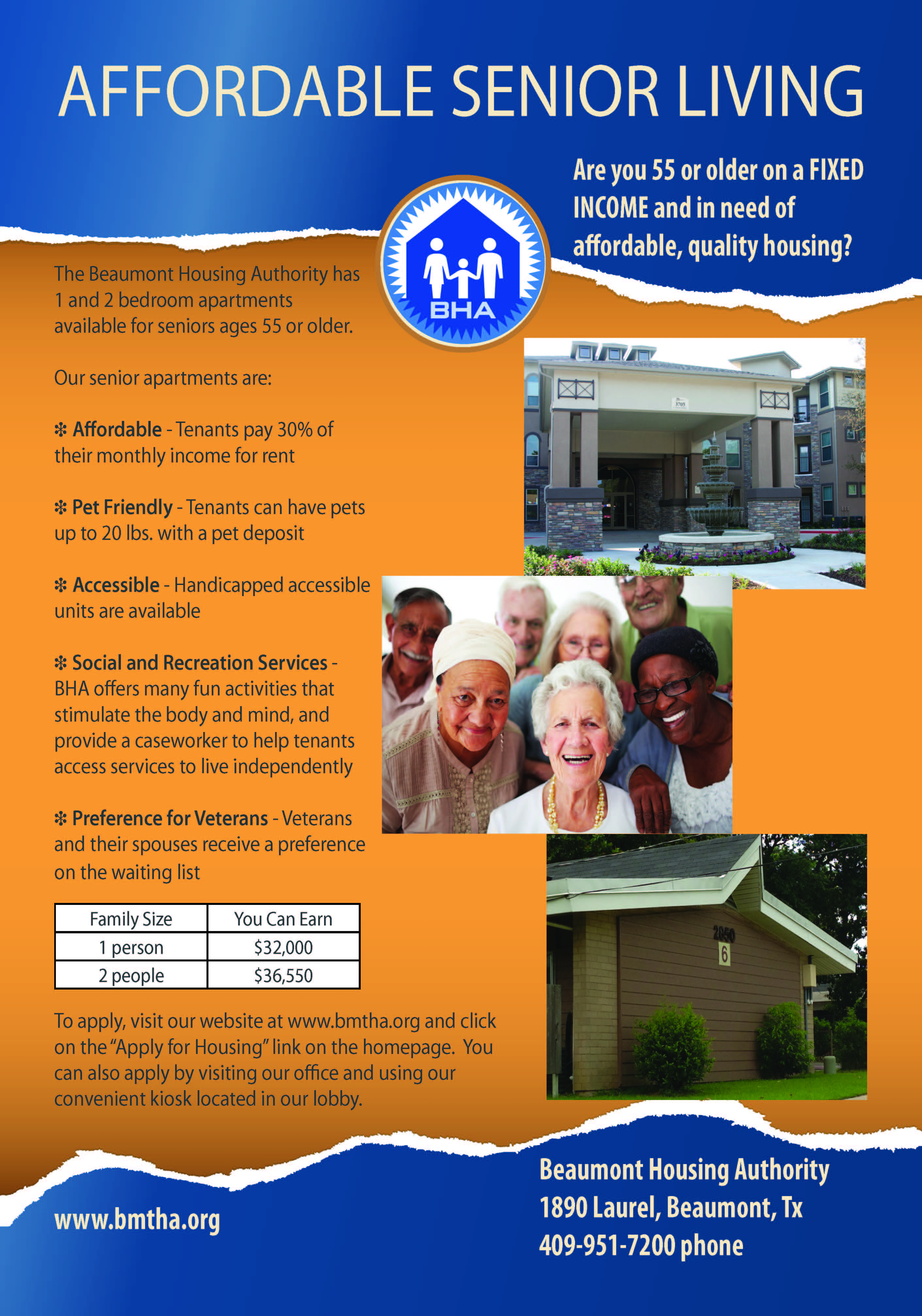 Affordable Senior Living Housing Authority