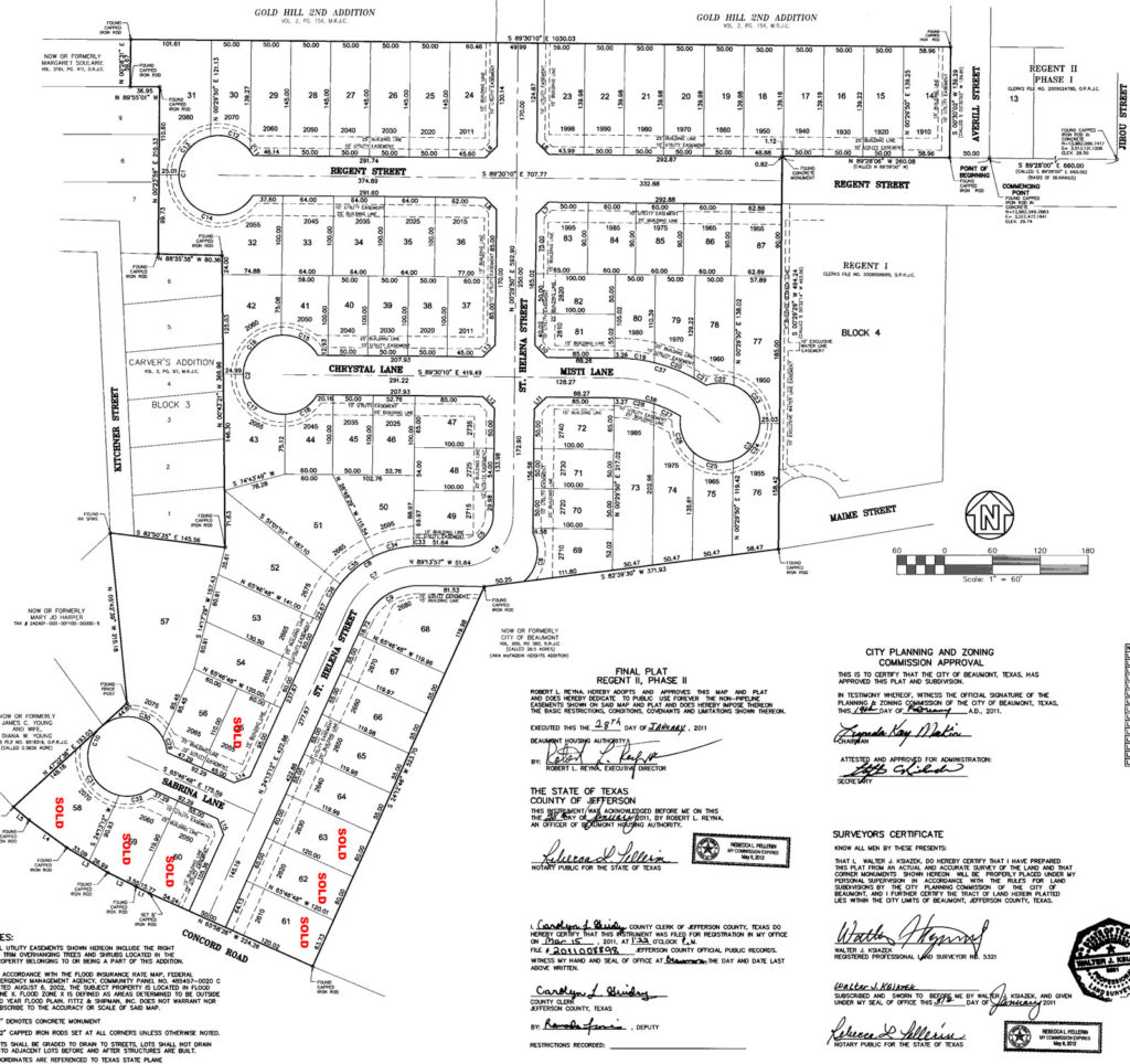 Regent II Subdivision - Housing Authority